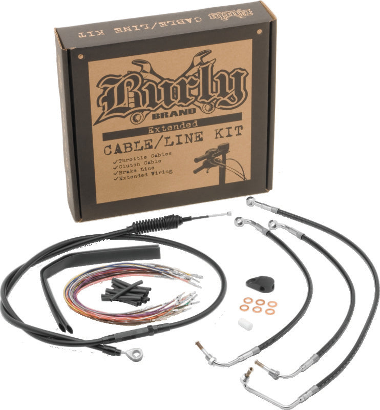 Burly Brand B30-1101 Control Kit 15in - Black