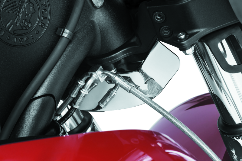 Kuryakyn 1946 Lower Triple Tree Wind Deflector Chrome