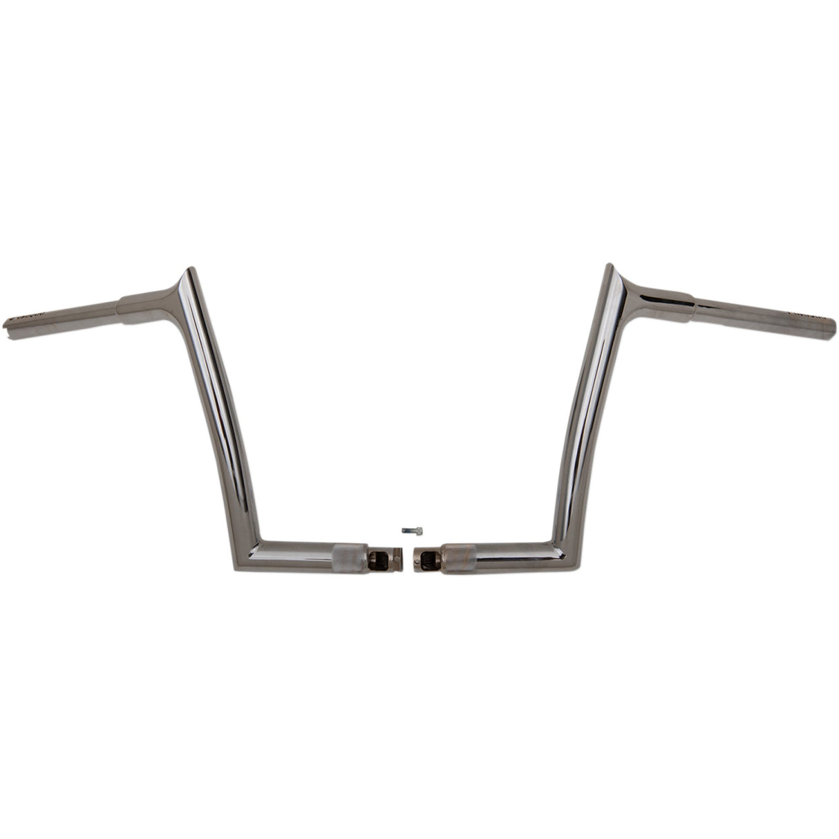 FAT Baggers INC. 1-1/4" EZ Install Pointed Top Handlebar 10" Chrome - 906010 For Harley Touring 2015-2022