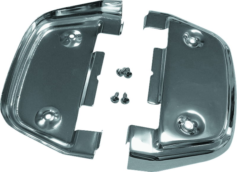 Biker's Choice Bikers Choice Chrome Passenger Floorboard Undercover Kit - 490638 For Harley Touring 1987-2020