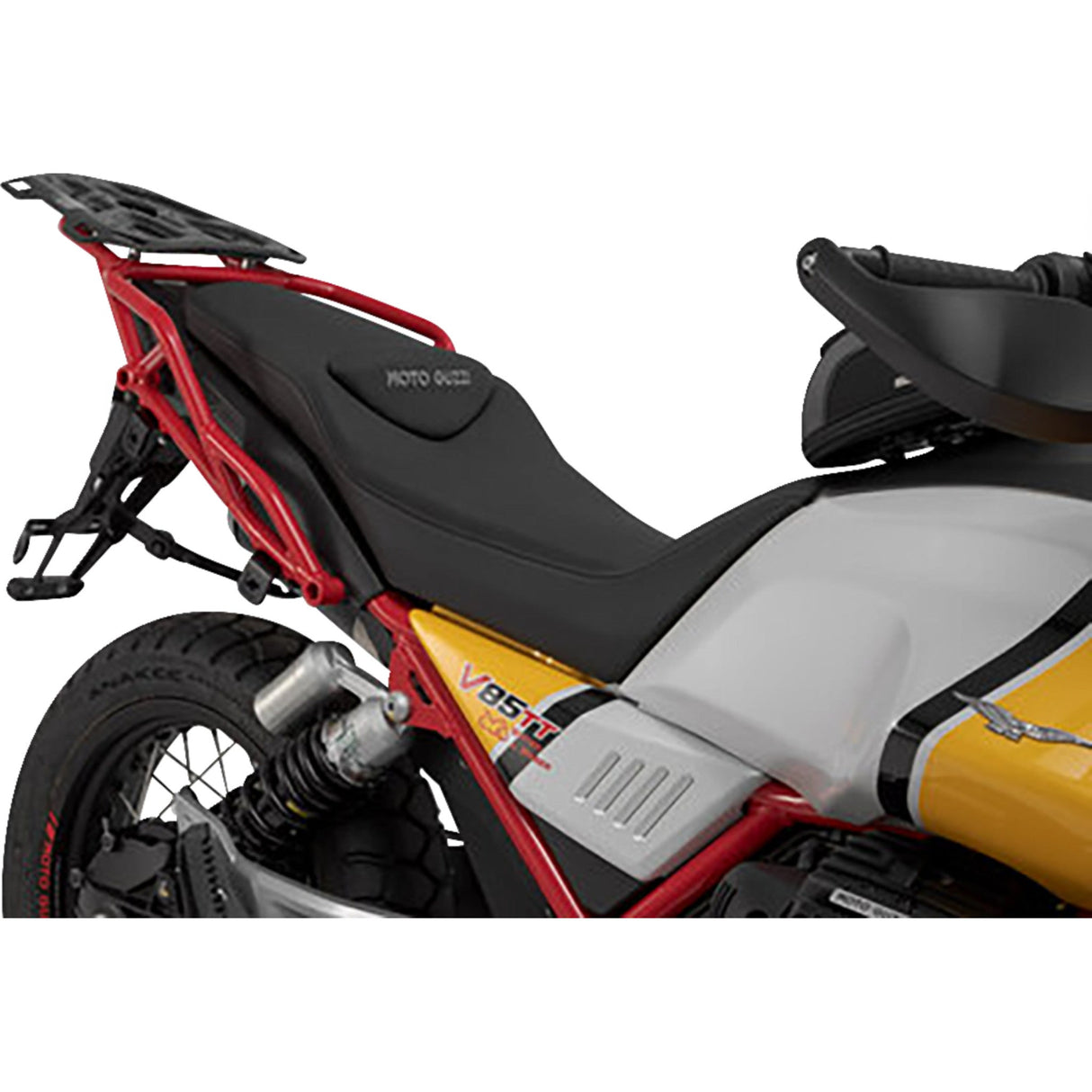 SW-MOTECH 3580-0355 KFT.17.925.70000/B TRAX ADV Aluminum Case System black - moto guzzi v85 tt '19-'24
