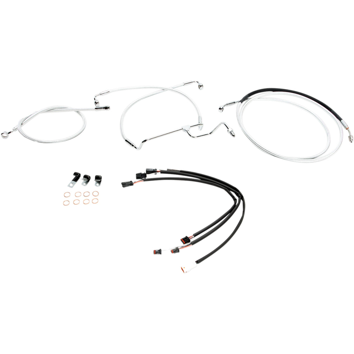 Magnum Shielding Cable Kit - 387911 For Harley Road King 2017-2019
