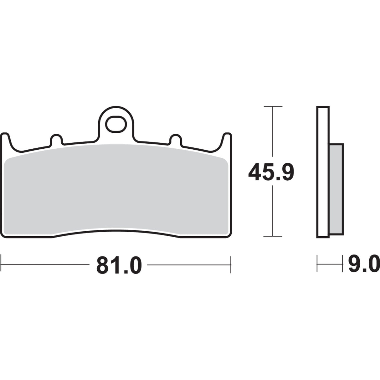 Sbs Brake Pad - 778HS BMW Motorcycles 2000-2024
