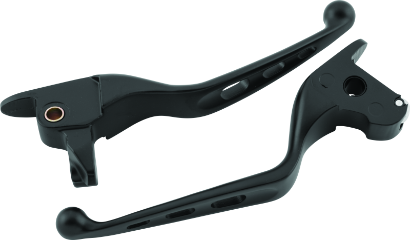 Bikers Choice 491155 14-Up Touring Black Tri-hole Lever Set