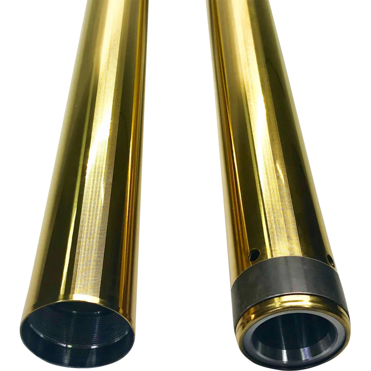 PRO-ONE Perf.mfg. 49MM Fork Tubes 49 Mm 23.75" Gold TIN - 105220G For Harley Softail 2018-2024