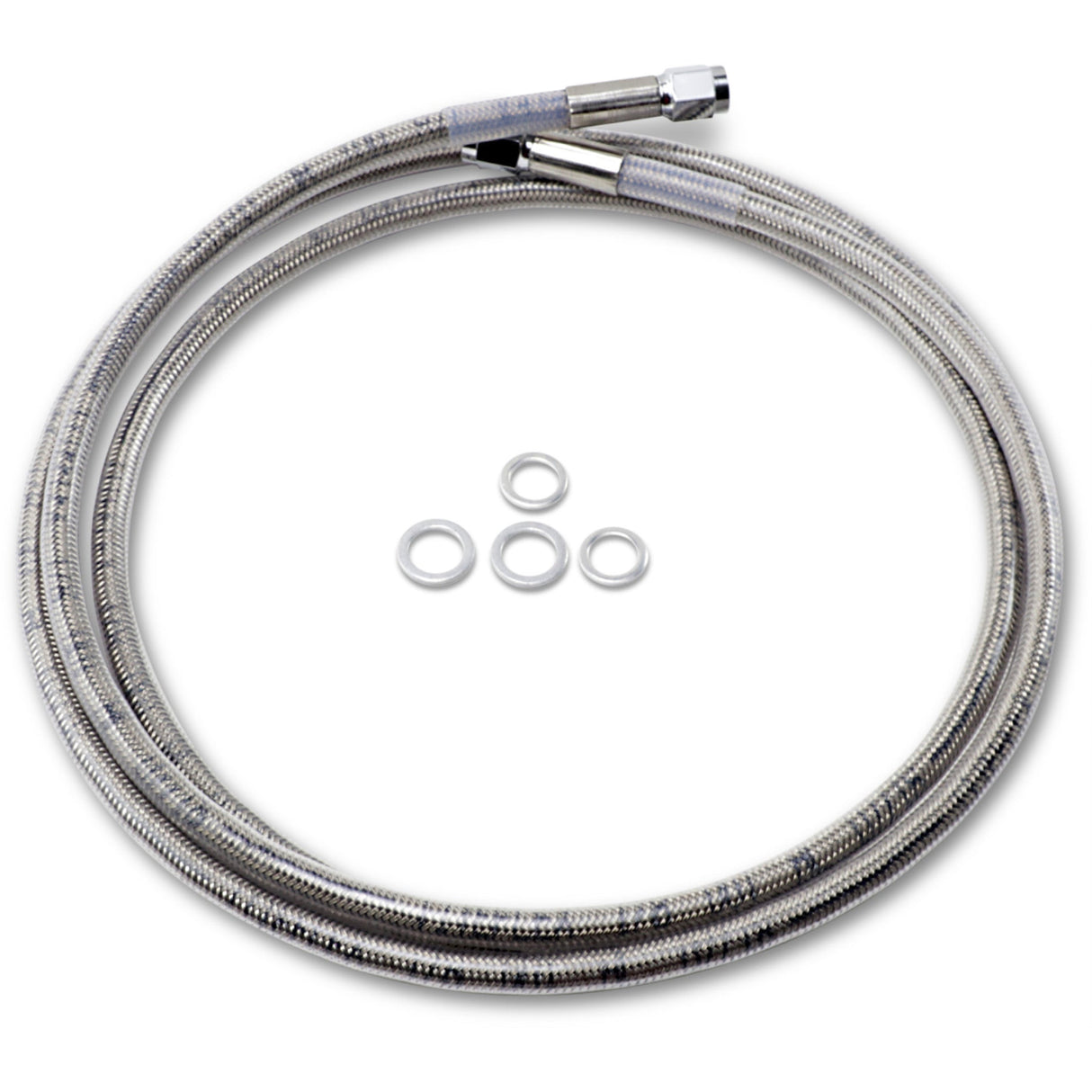 DRAG SPECIALTIES DS098874 Universal Brake Line clear - 74"