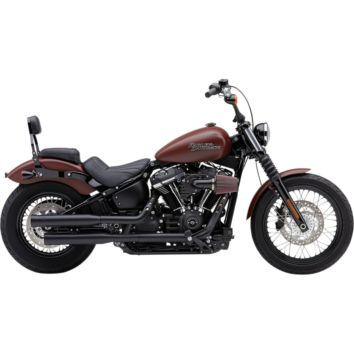 Cobra Neighbor Hater Slip-On Mufflers Black Flhc Flhcs Flde - 6048B For Harley Softail 2018-2024