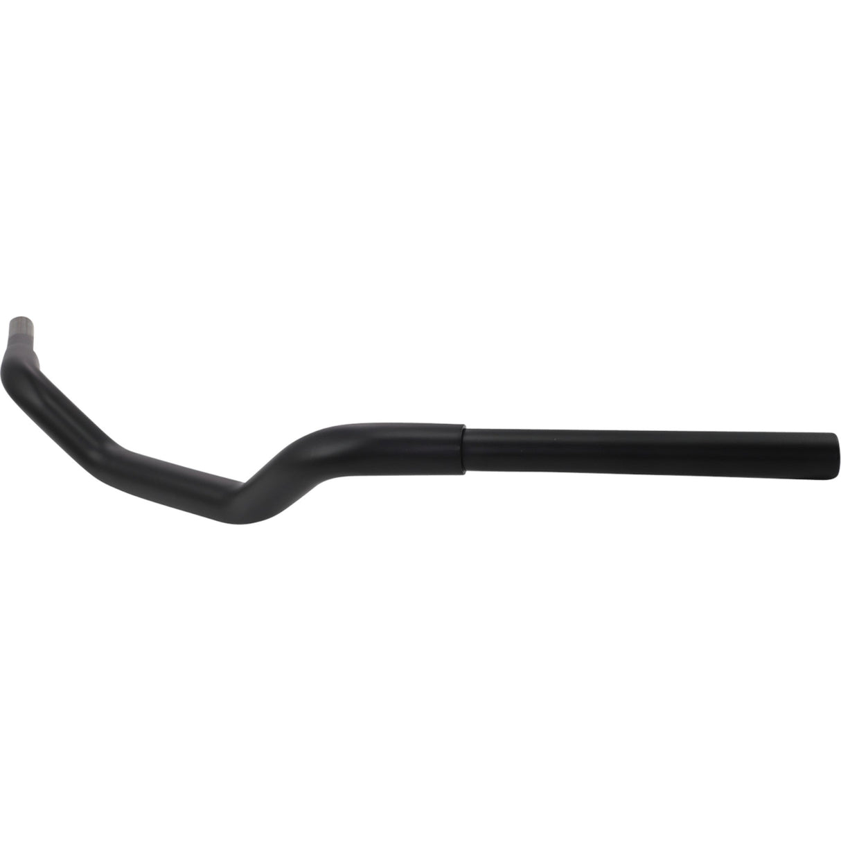 LA Choppers Hefty 1-1/4" Handlebar — Superbar Hefty Super Bar Flat Black - LA-7312-09M