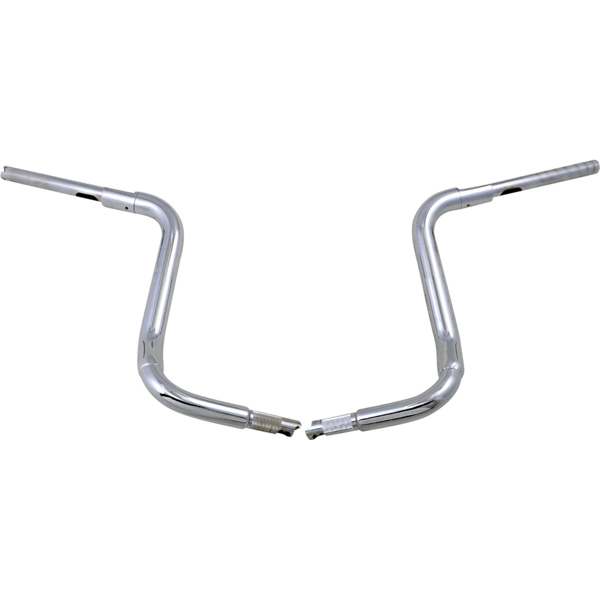FAT Baggers INC. 1-1/2" EZ Install Rounded Top Handlebar 14" Chrome - 803014 For Harley Touring 2014-2020