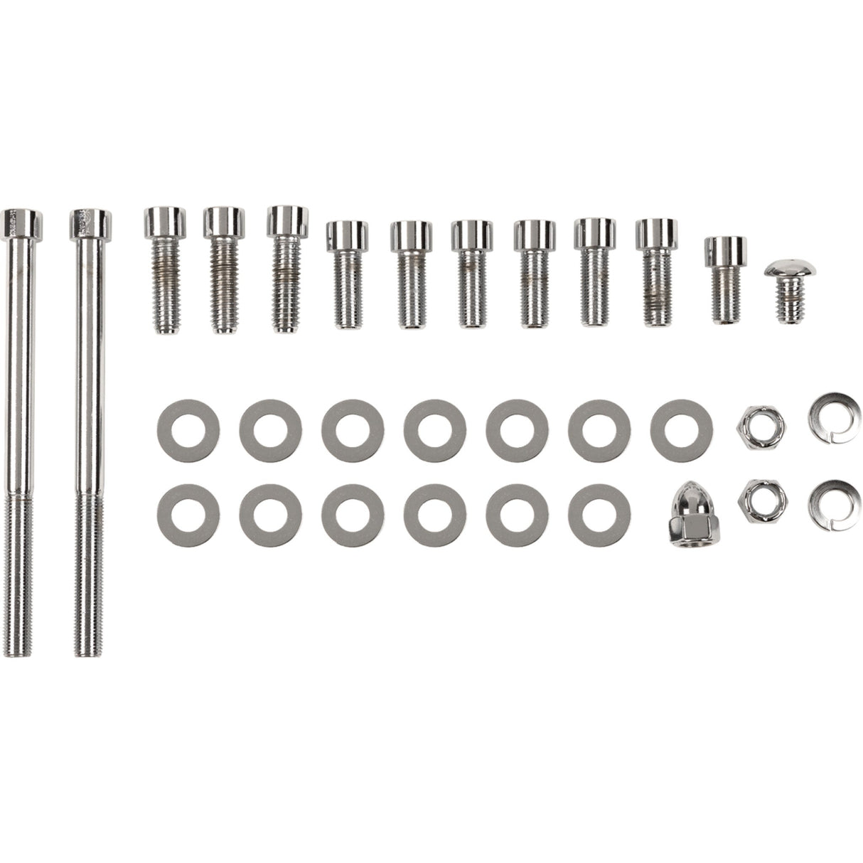 Drag Specialties Motor Mount Bolt Set Smooth Sportster For Harley Sportster 1991-2003