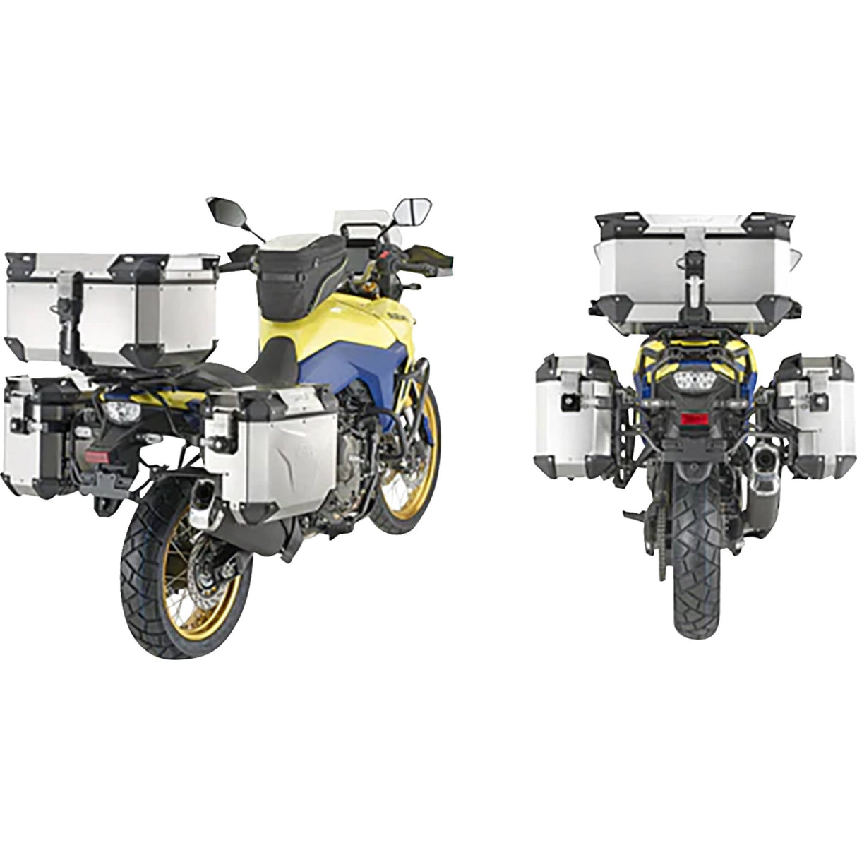 GIVI 3521-0231 PLOS3125CAM Pannier Holder side case hardware - silver