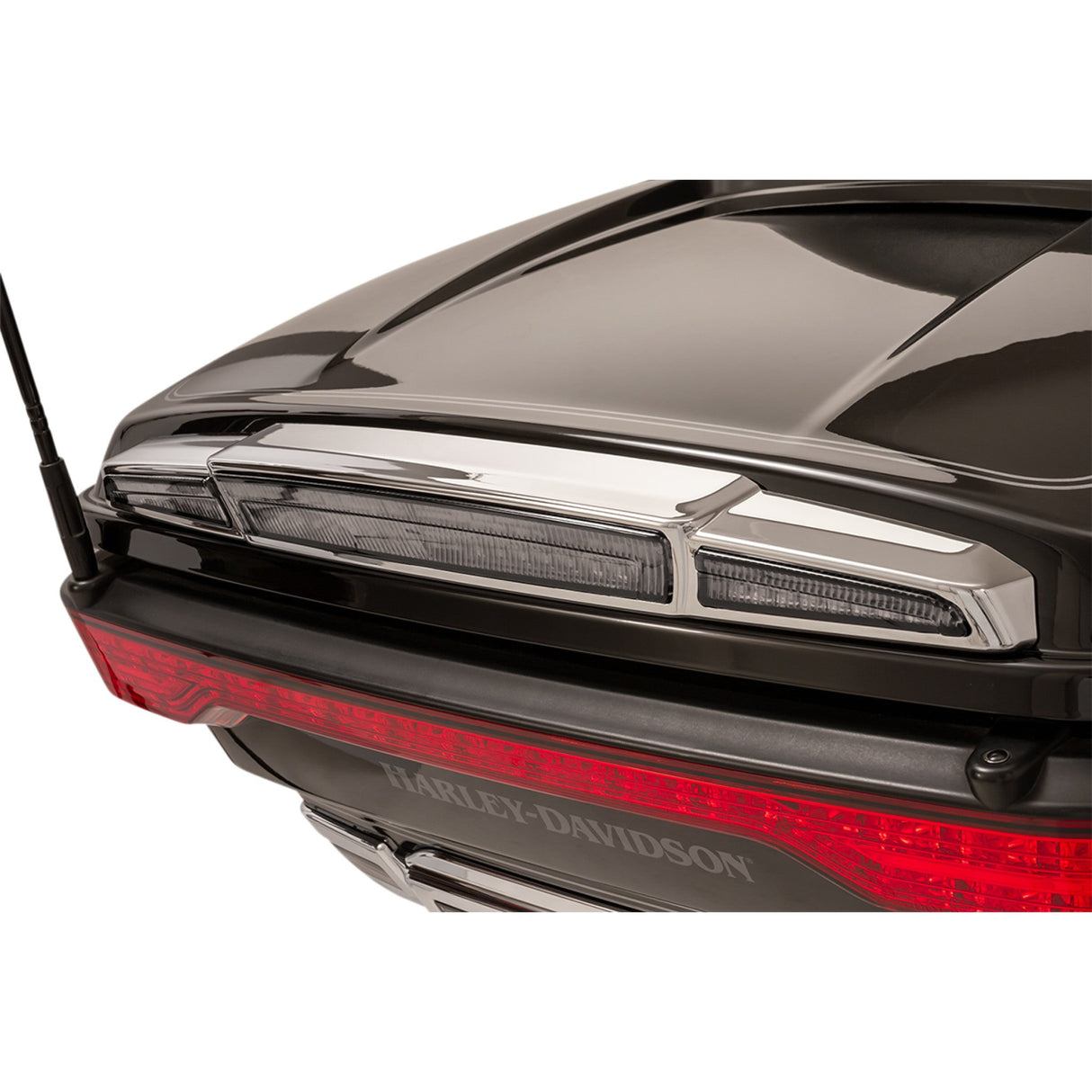 Ciro Streak Trunk Light With Lightstrike™ Technology Chrome Smoke - 40104 For Harley Touring 2014-2025