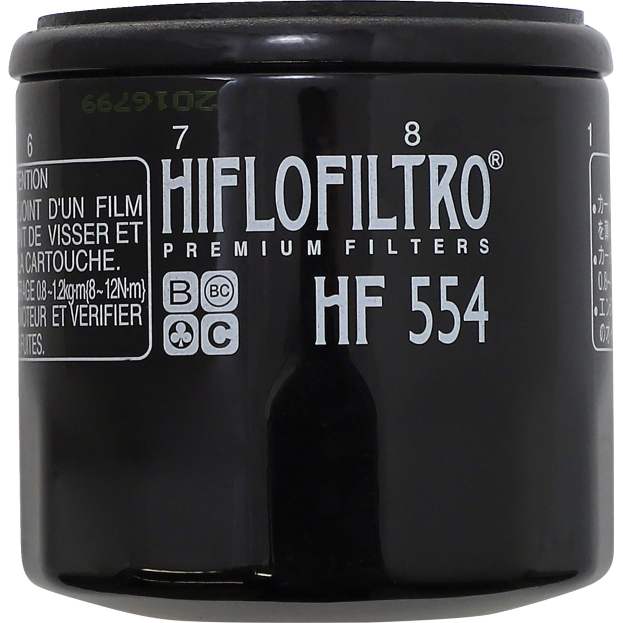 Hiflofiltro Oil Filter - HF554 MV Agusta Motorcycles 2001-2008