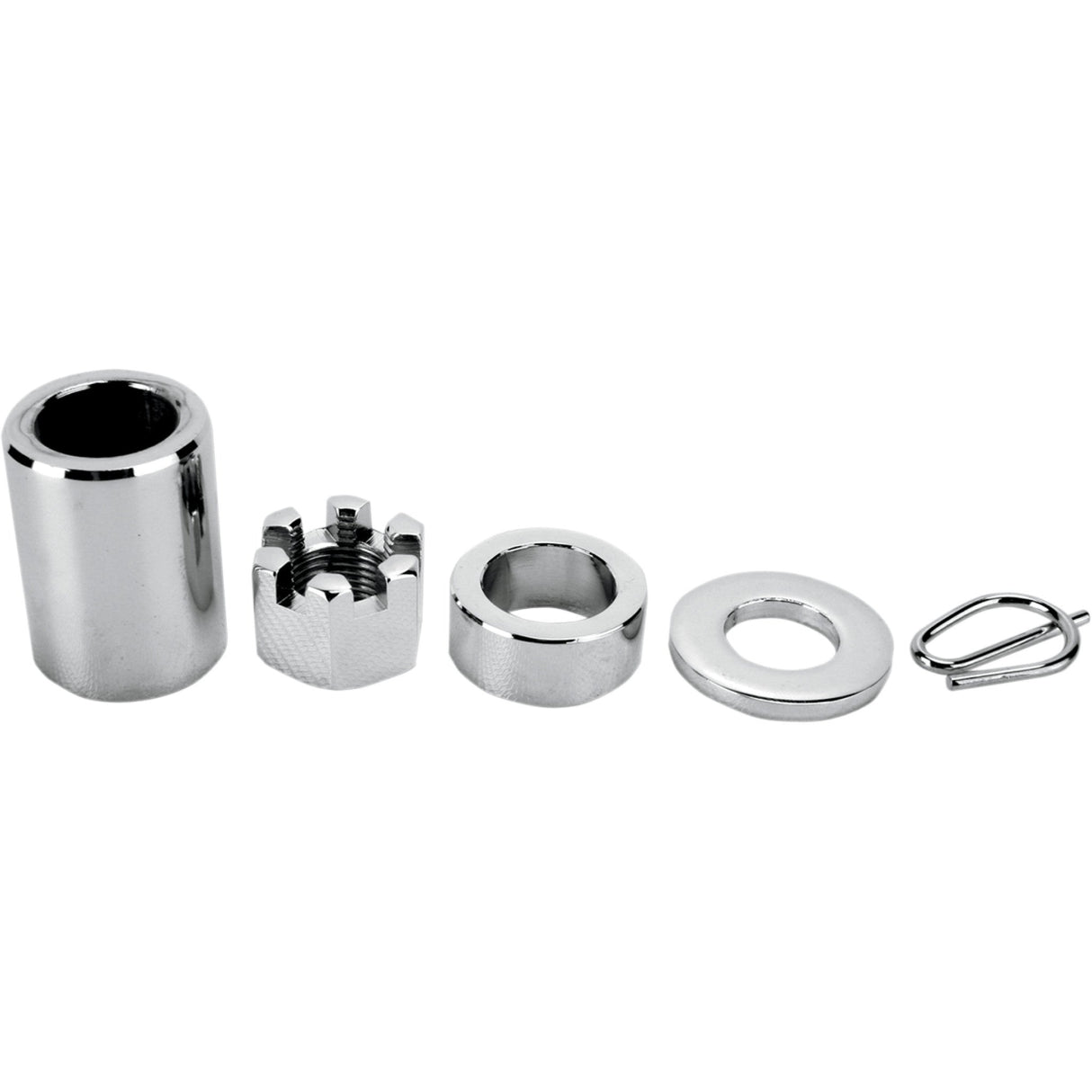 Colony Axle Spacer Nut Kit Rear - 2150-5 For Harley Touring 2000-2001