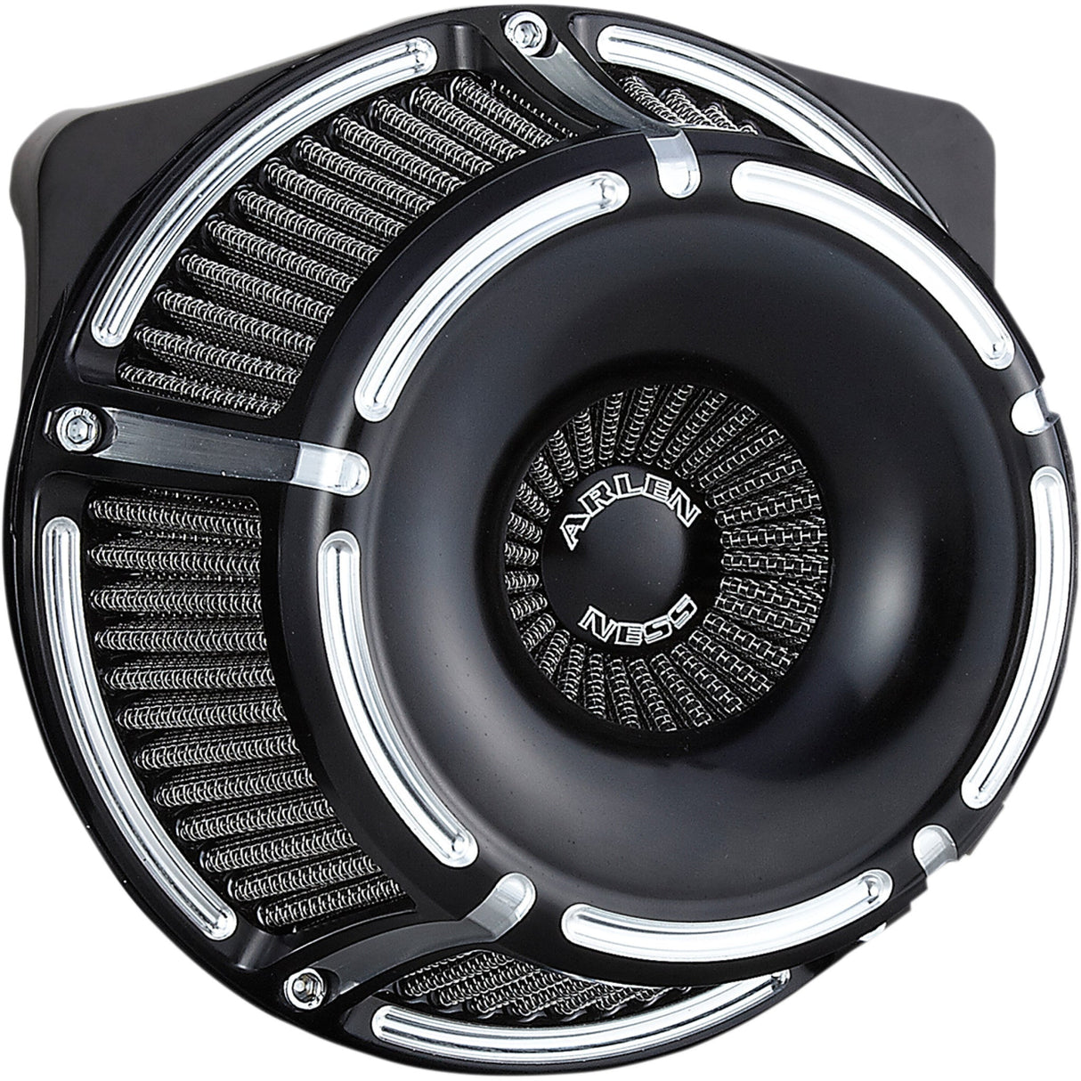 ARLEN NESS 1010-1205 18-923 Inverted Series Air Cleaner Kit — Slot Track - Black