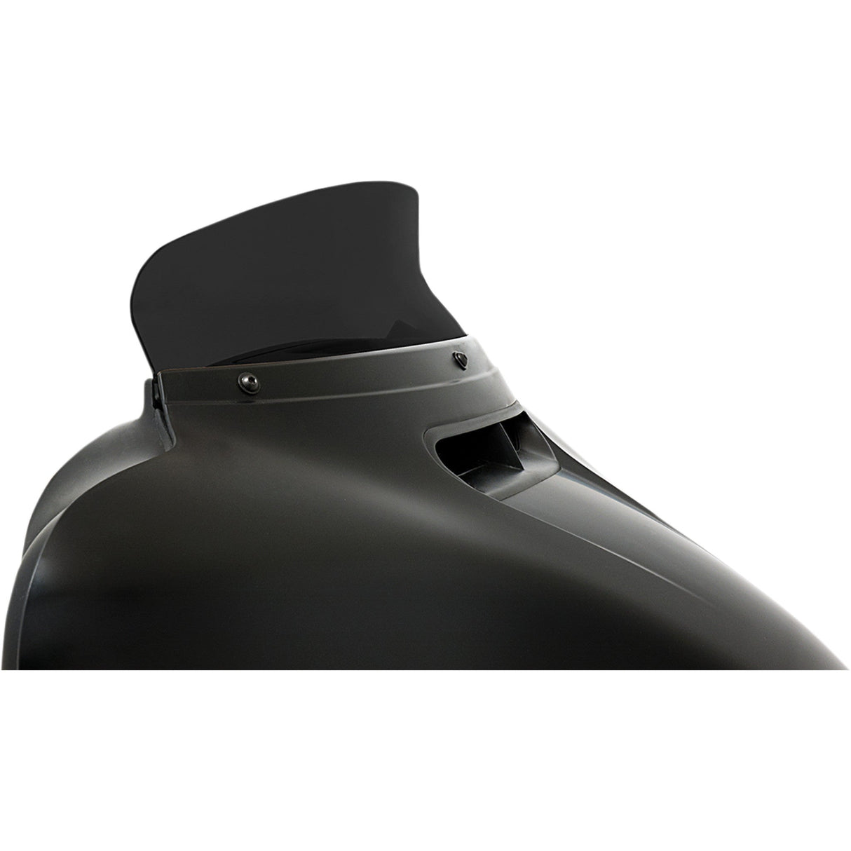 Memphis Shades Spoiler Replacement Windshield For OE Fairings 4-1/2" Dark Black Smoke - MEP84610 For Harley Touring 2014-2025