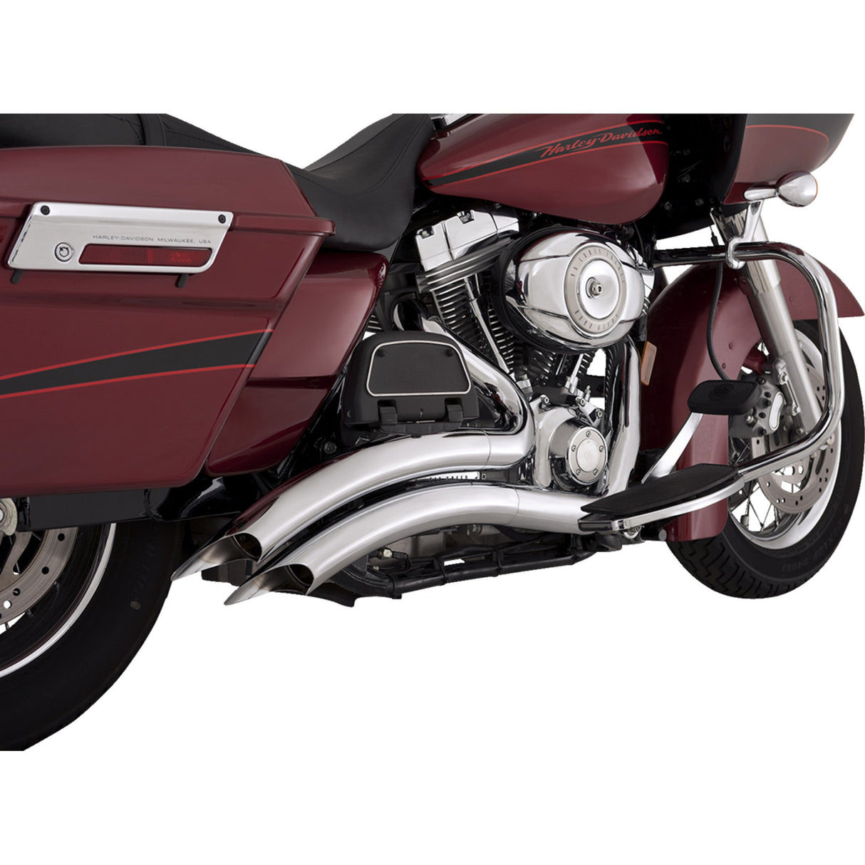 VANCE & HINES 1800-2585 26342 Big Radius Exhaust System - Chrome