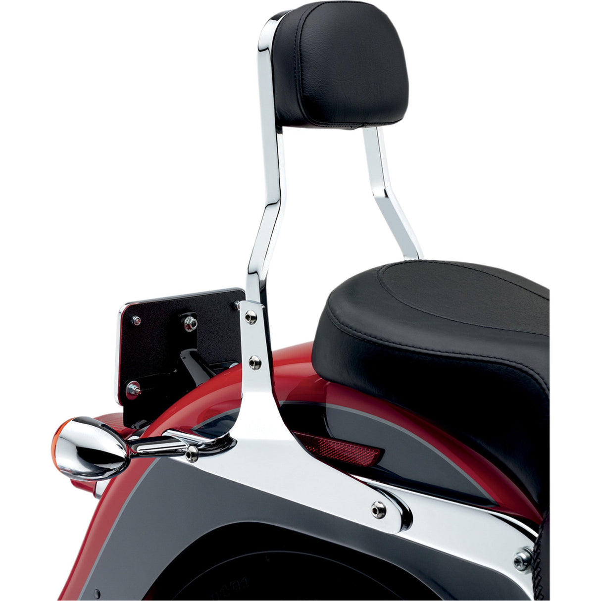 COBRA 1501-0359 602-1200 Square Sissy Bar - Short Sissy Bar - FLSTF/FXST