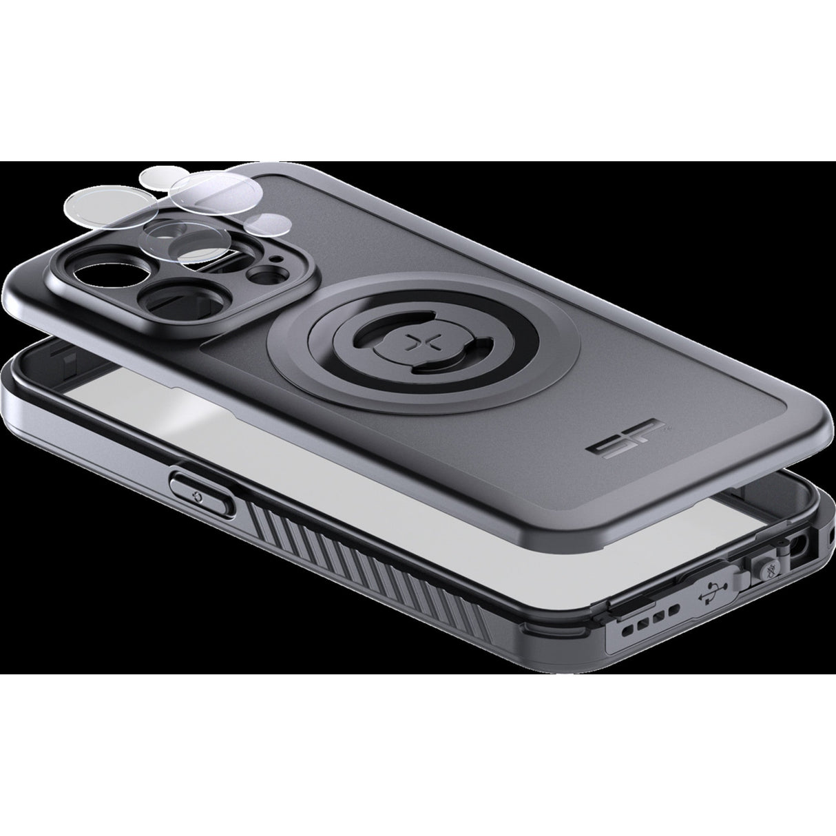 SP CONNECT 0636-0468 52905 Xtreme SPC+ Case - iPhone 15 Pro