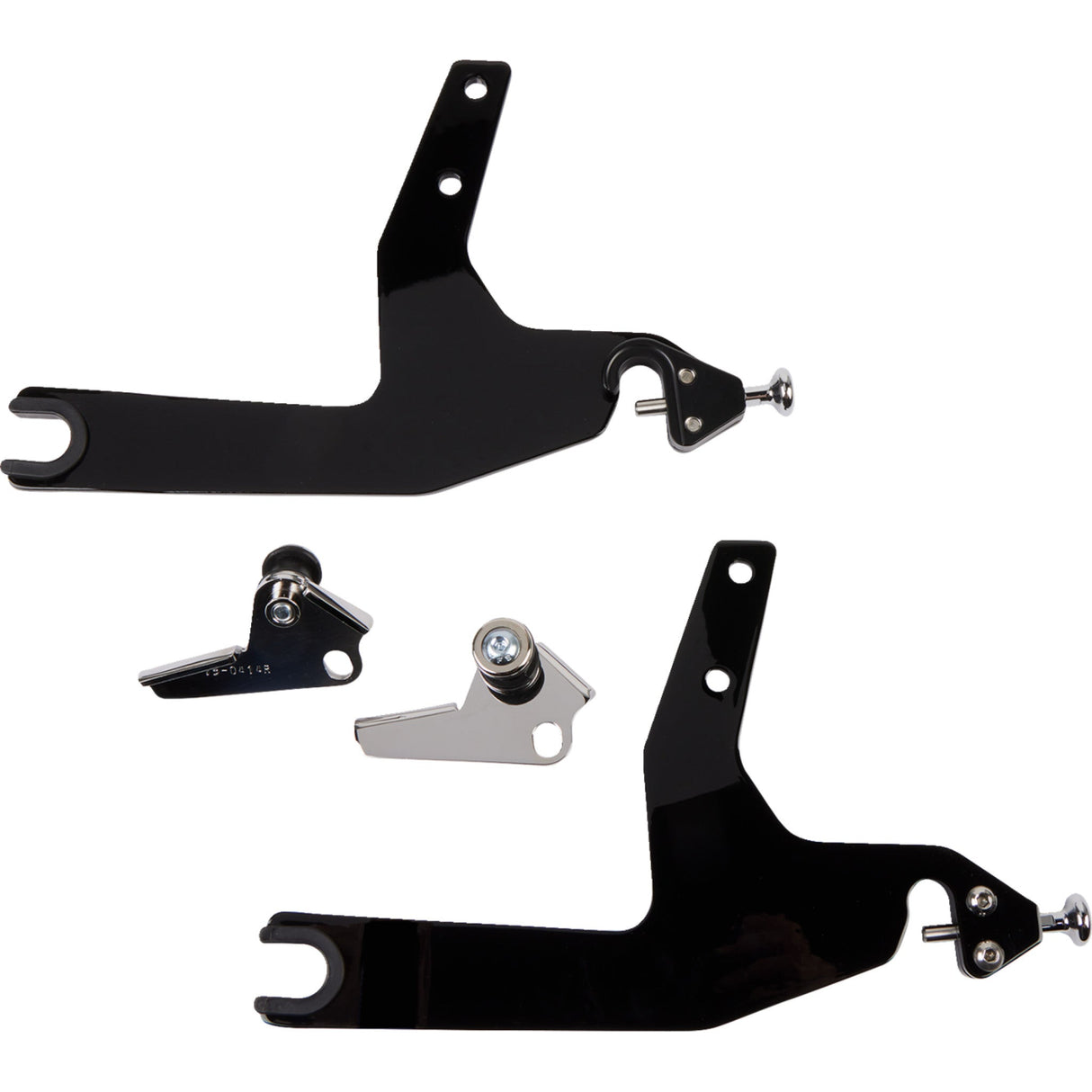 COBRA 1501-0556 602-2001B Detachable Backrest Kit - 14" - Black - Softail
