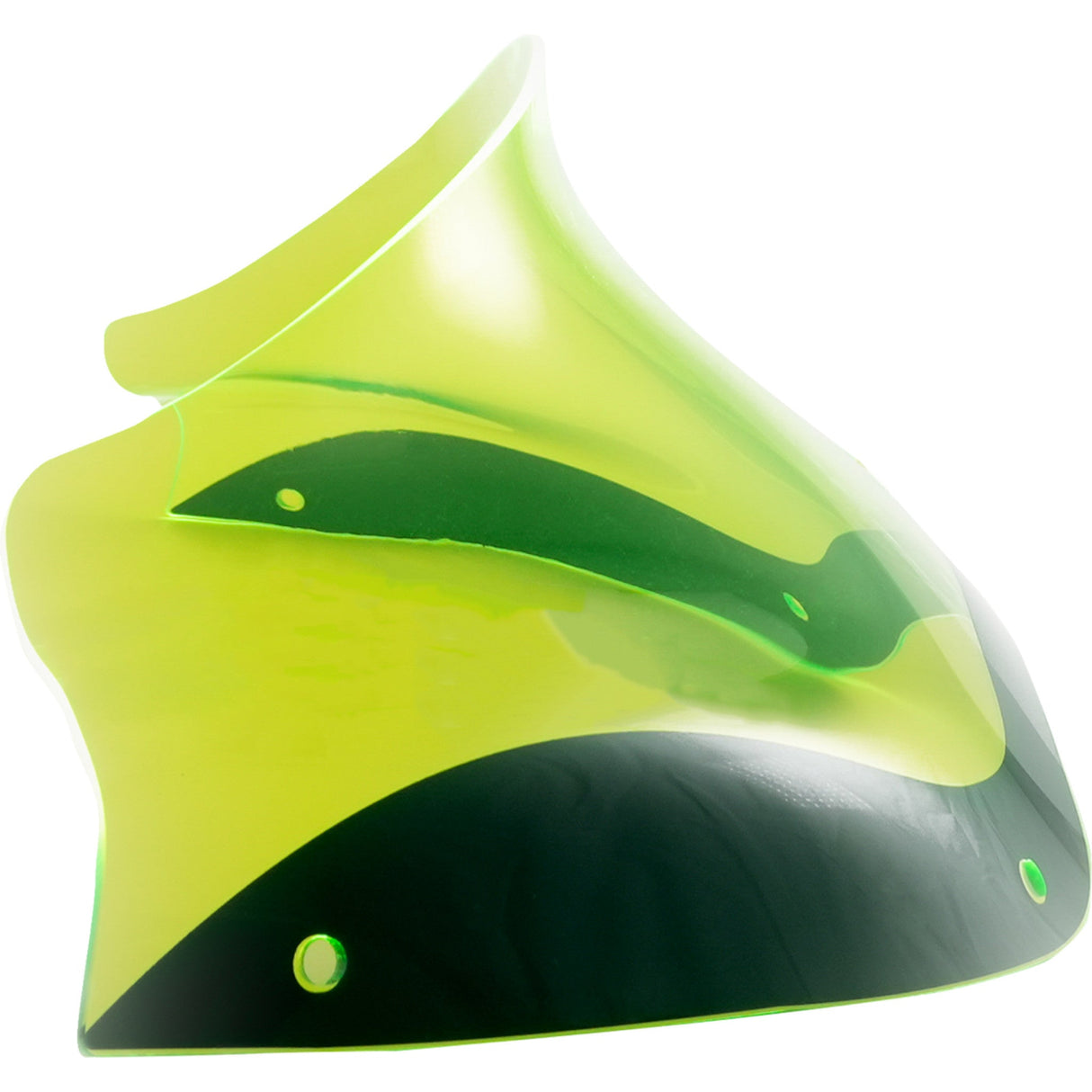 KLOCK WERKS 2310-0721 KWW-01-0626 Ice Kolor Flare™ Windshield - 8" - Green Ice - FLTR
