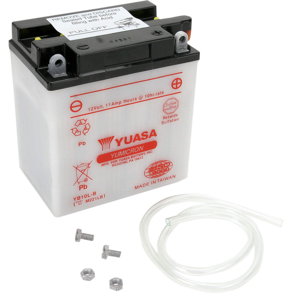 Yuasa Yumicron Battery - YUAM221LB Suzuki 550L Impulse / GS550E / GS550ES 1980-1986