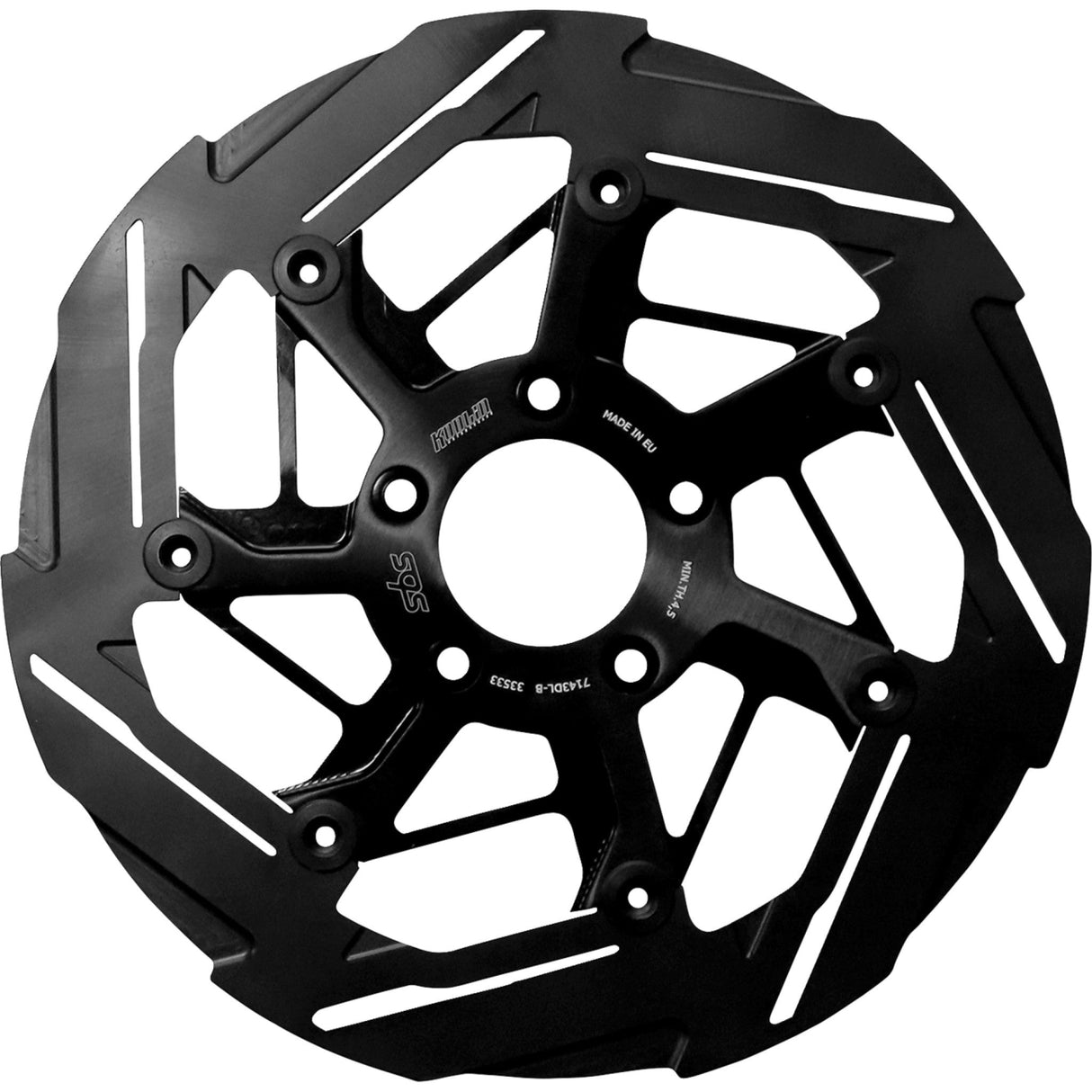 SBS 1710-4781 7143DL-B Brake Rotor 7-spoke