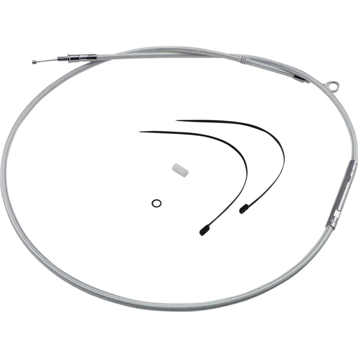 Magnum Shielding High-Efficiency Braided Sterling Chromite II® Clutch Cable /16" - 3221HE For Harley Touring 2004-2007