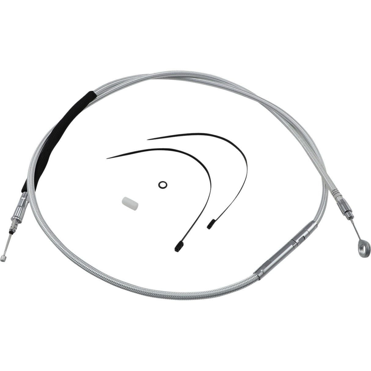 Magnum Shielding High-Efficiency Braided Sterling Chromite II® Clutch Cable /16" - 3223HE For Harley Touring 2008-2016