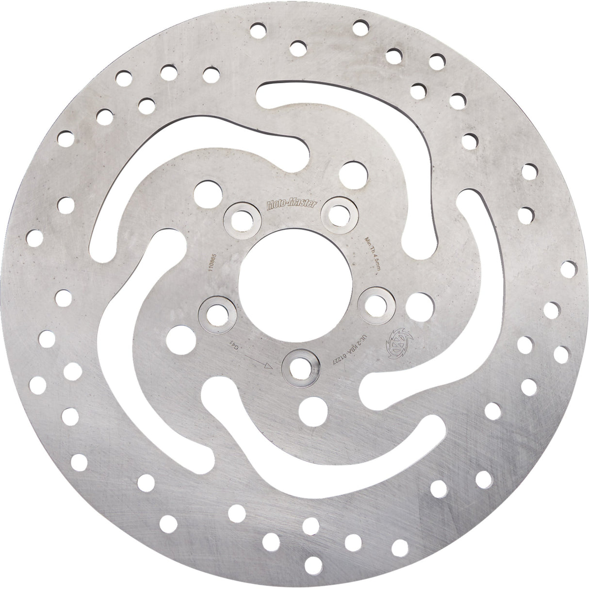 Moto-Master Brake Rotors Rear Halo - 110865-PU For Harley Sportster 1999-2010