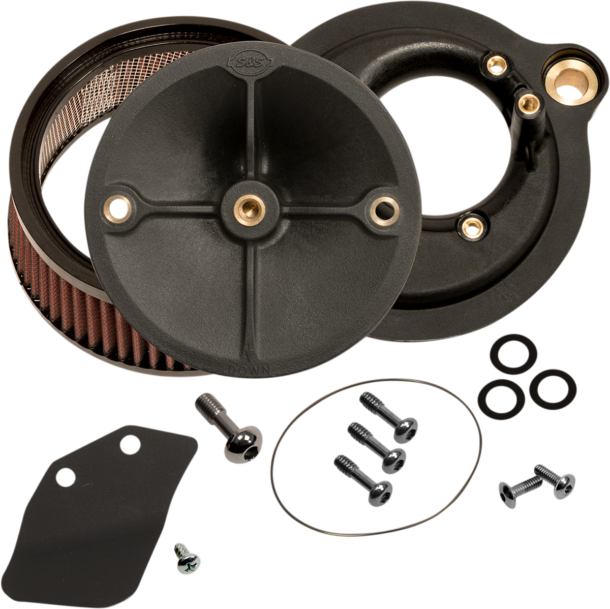 Super Stock™ Stealth Air Cleaner Kit - Black - 1010-2757