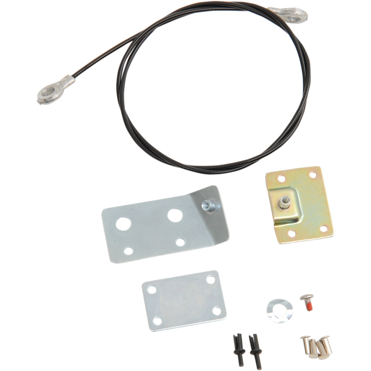 DRAG SPECIALTIES 3516-0193 Tour-Pak® Hardware Tether Kit fl '87-'13