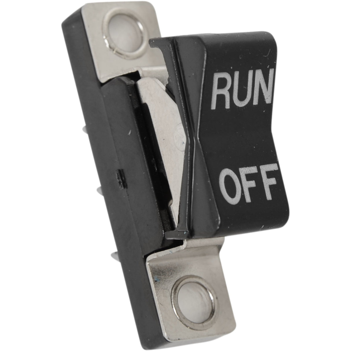 Drag Specialties Rocker Switch, Xl Run Off Black For Harley Motorcycles 1972-1981