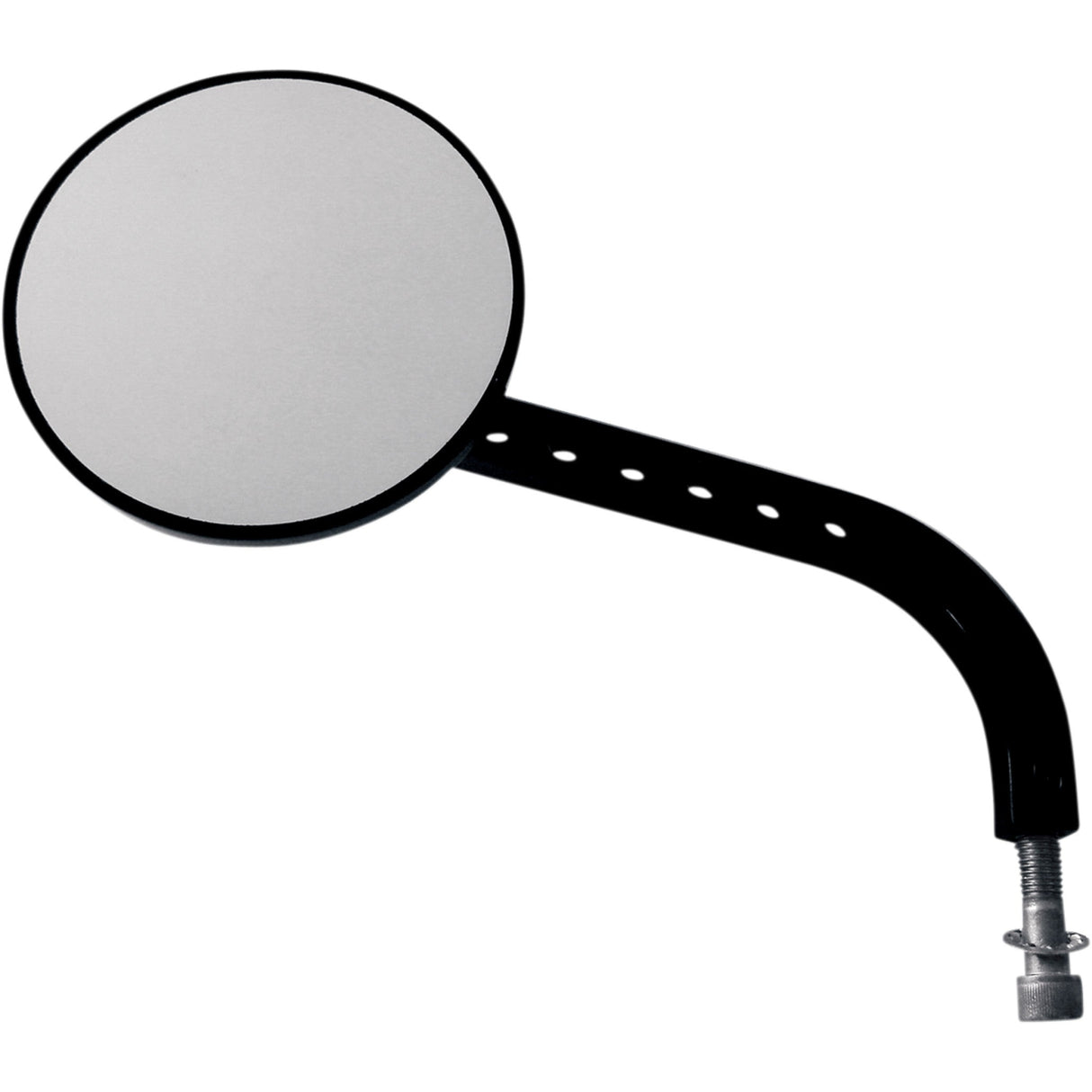 JOKER MACHINE 0640-0300 03-016L ViewTech 7 Billet Mirror Mirror - ViewTech 7 - Side View - Standard - Black - Left