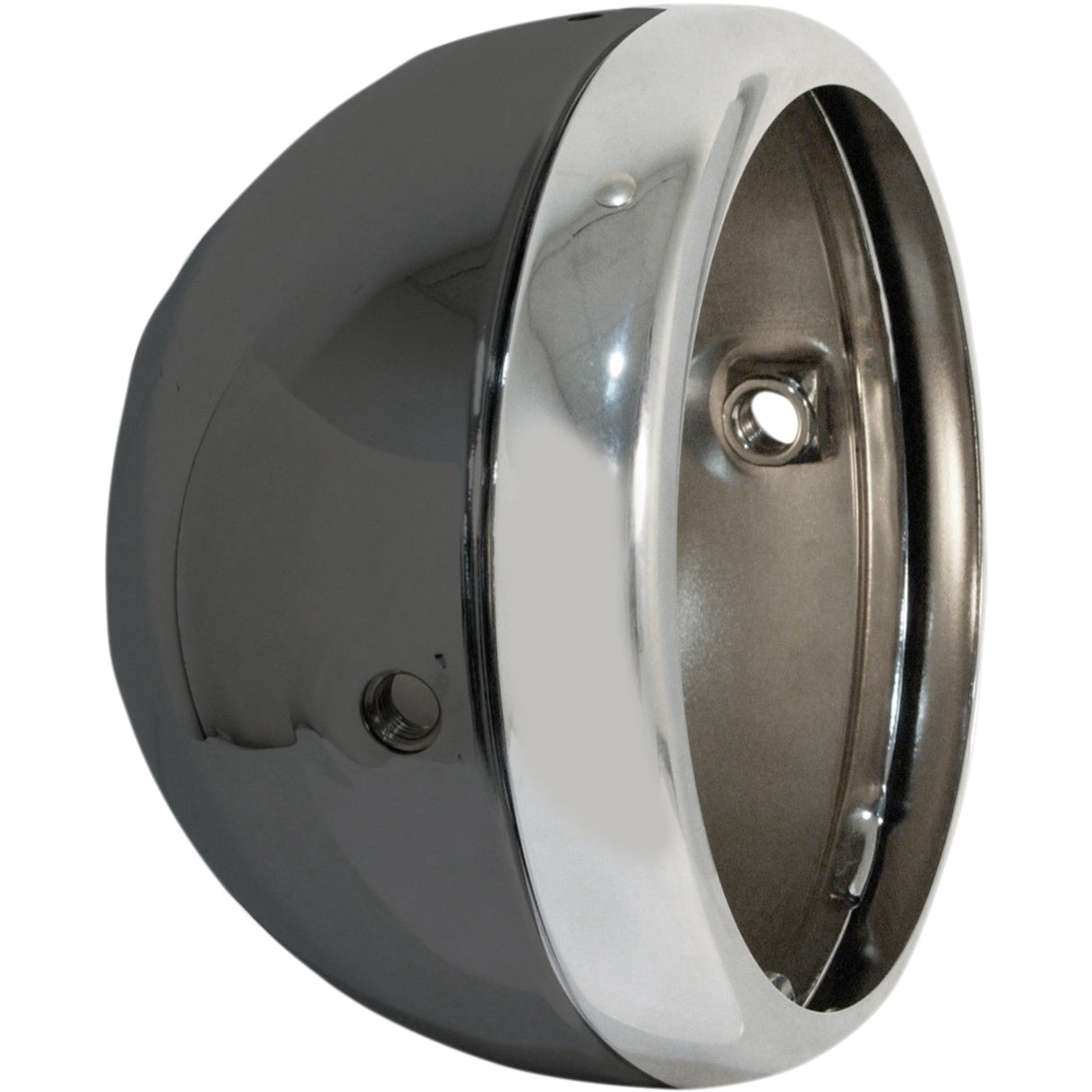 EMGO 2001-1184 66-65074 Lucas Style 5-3/4" Side Mount Headlight Shells 5 3/4" Lucas Style Headlight Shell - Black