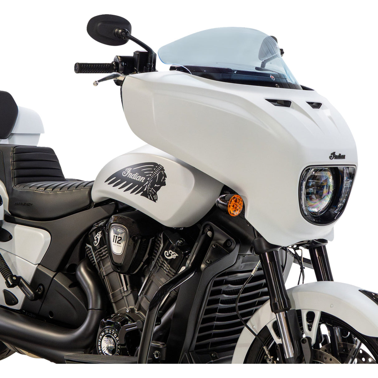 Klock Werks Ice Kolor Flare® Windshield - KWW-04-0650 For Indian Chieftain / Roadmaster 2025-2026