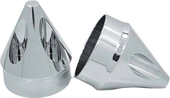 Avon Axle NUT Cover Spike Chrome 1" - AXL-SPK-CH For Harley Touring 2008-2019