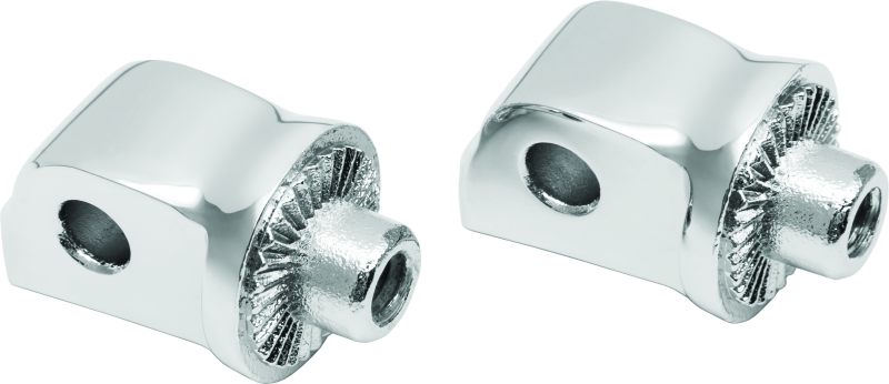 Kuryakyn 8923 Splined Passenger Peg Adapter Chrome