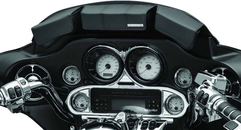 Kuryakyn 3 Pouch Batwing Fairing Bag - 5212 For Harley Touring 1996-2013