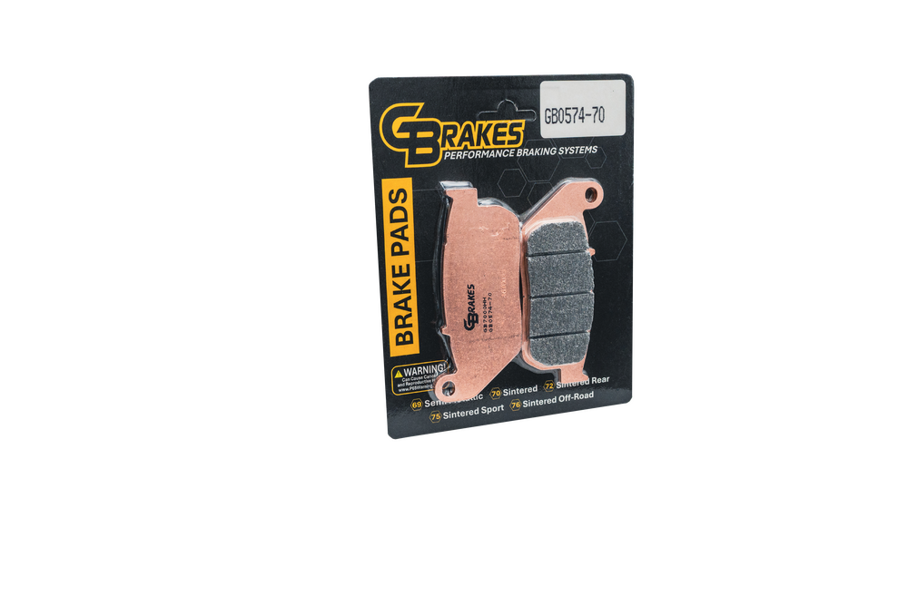 Gbrakes Brake Pads HH Sintered Front - GB0574-70 For Harley Sportster 2004-2013