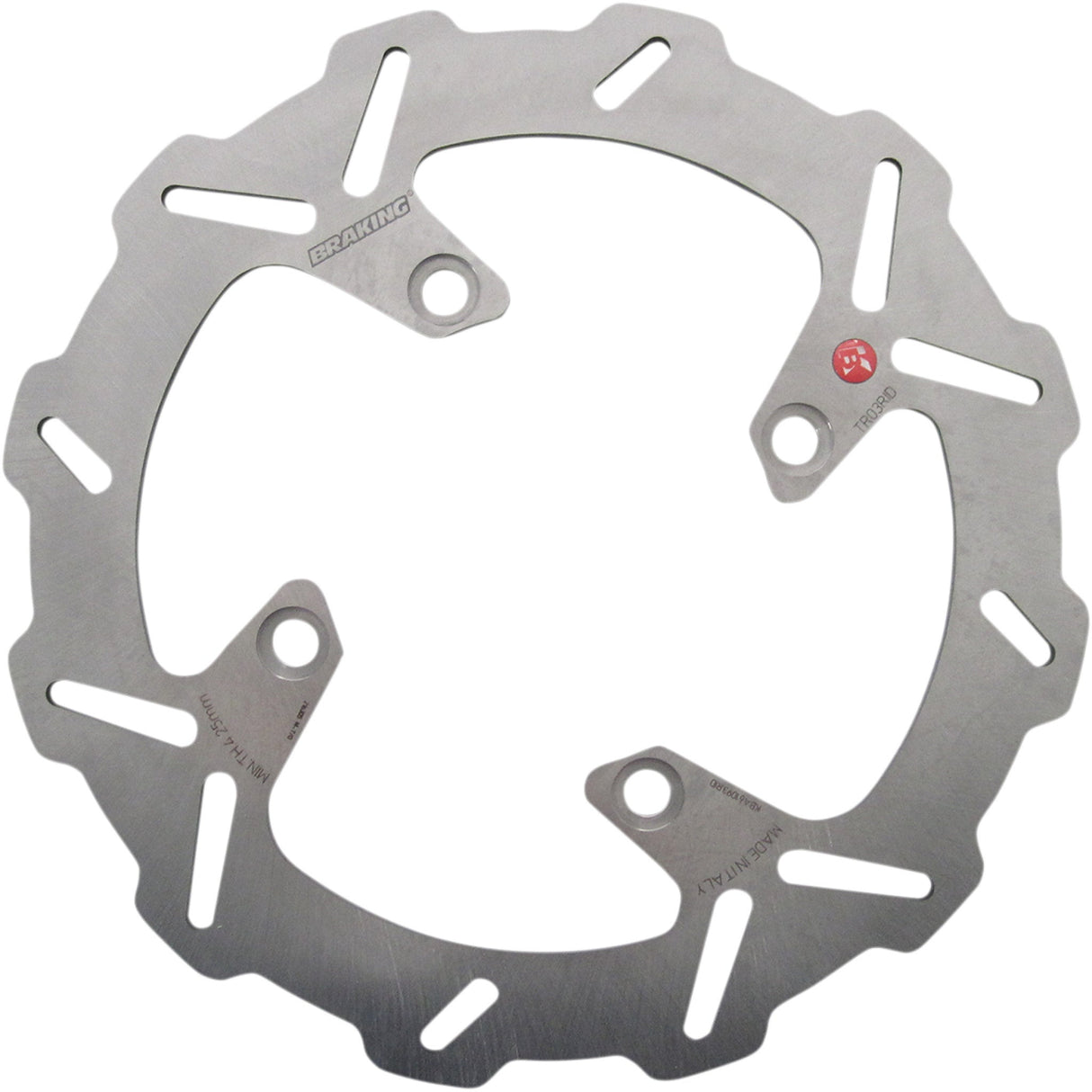 BRAKING 1710-1441 TR03RID Non-Directional STX Brake Rotor Brake Rotor - Rear - TRO3RID