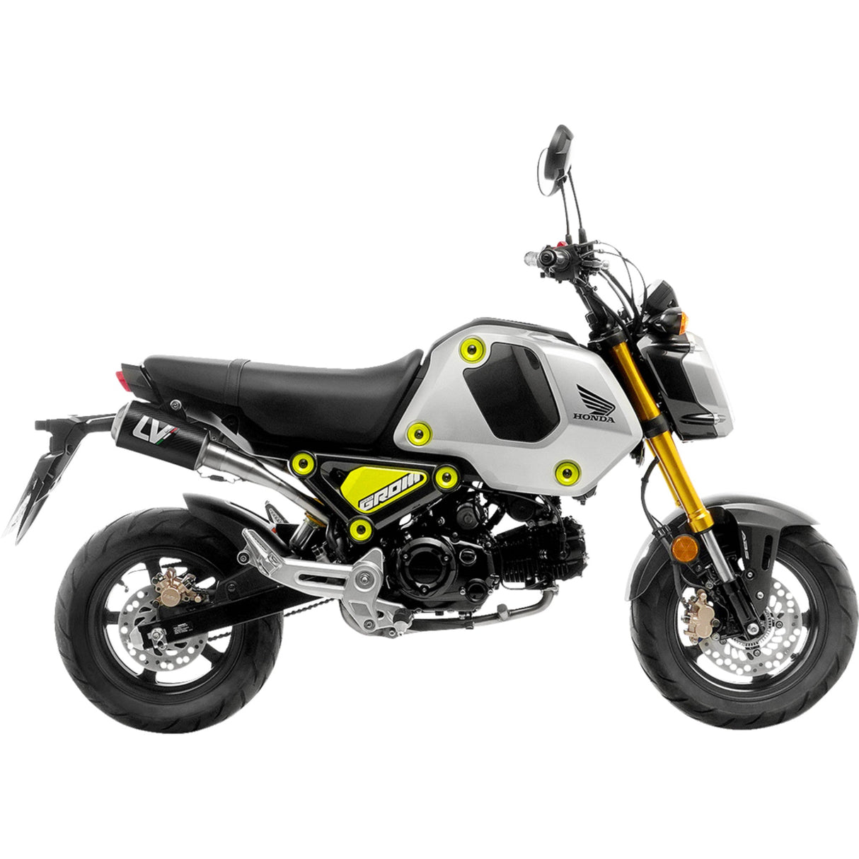 Leovince LV-10 High-Mount Exhaust System - 15253CU Honda Grom 125 2022-2024