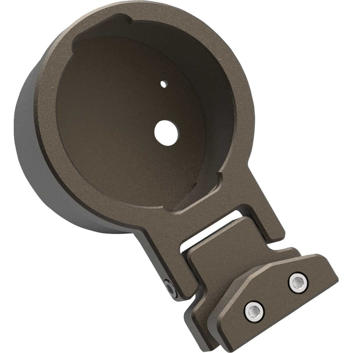 LA CHOPPERS 2201-0261 LA-7397-01Z Gauge Mount for Performance Risers - Single - Bronze - Dyna