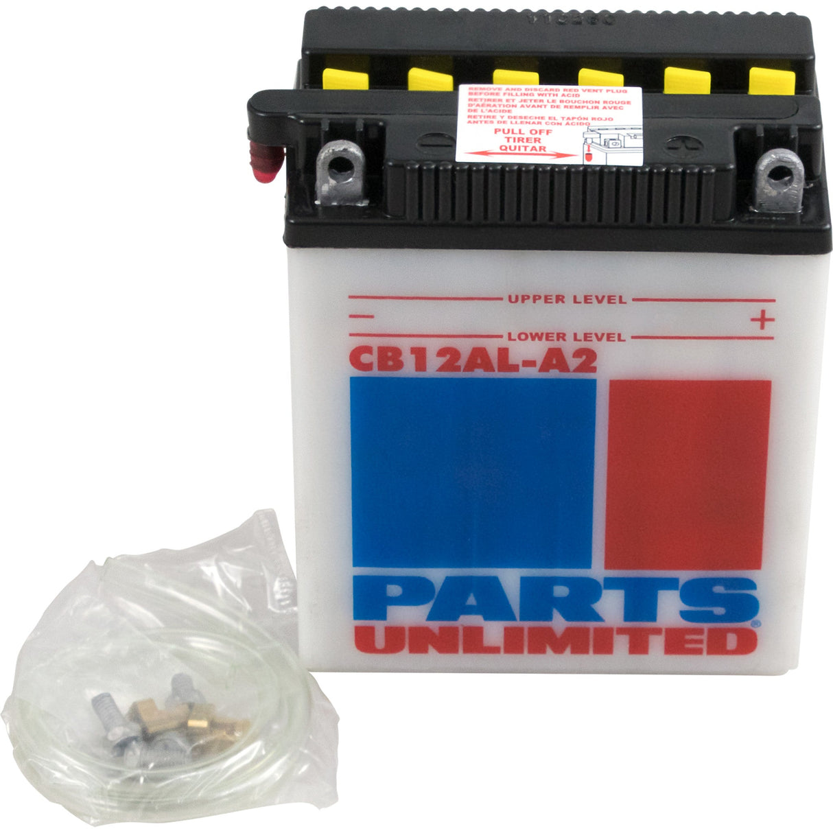 Parts Unlimited Conventional Battery - RCB12AL-A2 Kawasaki EN500C Vulcan 500 1996-2009