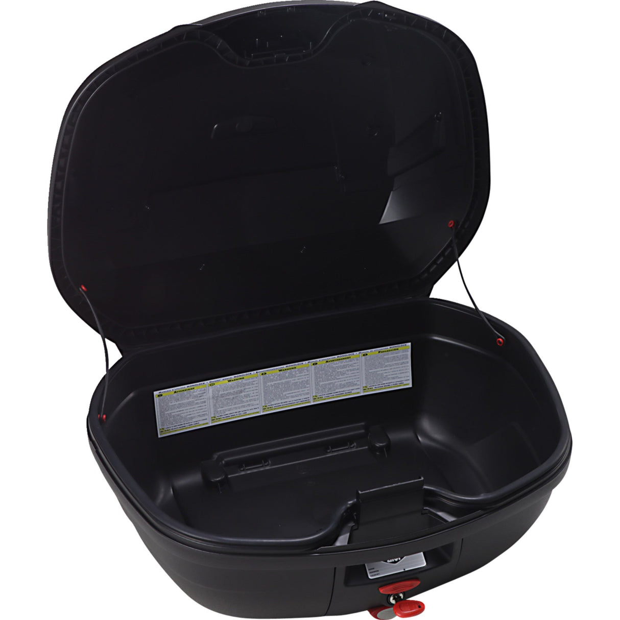 GIVI 3516-0234 B47NMLA Monolock Blade 47 Liter Top Case Top Case - Red Lens - 47 Liter