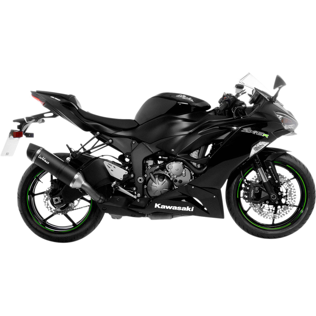 LEOVINCE 1811-3867 14307EU LV One EVO Slip-On Muffler LV One Evo Muffler - Carbon Fiber - ZX-6R