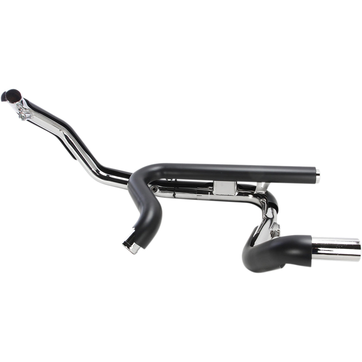 Cobra PowerPort 2-Into-2 Header System - 6253DBRB1 For Harley Touring 2010-2016