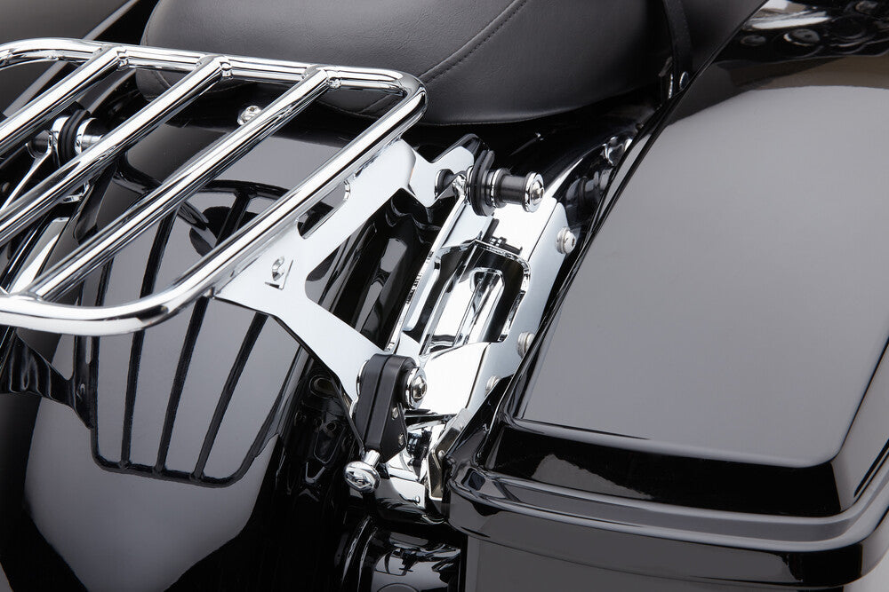 Cobra Backrest Mounting Kit Chrome - 602-2100 For Harley Touring 2009-2013
