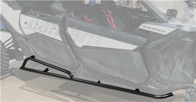 Tab Performance 615-2040-RED Can-Am Maverick Maverick X3 Rock Slider Red 4 Seater