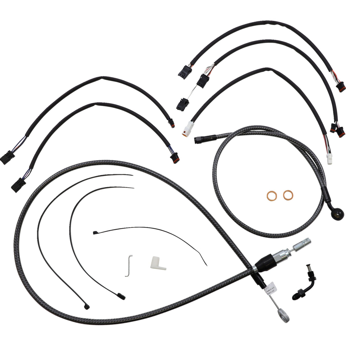 Magnum Shielding Cable Kit - 7871161 For Harley Softail 2018-2024